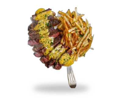 Assiette steak haché